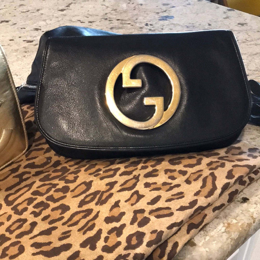 Gucci Black Leather Crossbody Bag Make offer